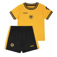 Wolves Joao Gomes #8 Replica Home Minikit 2024-25 Short Sleeve (+ pants)